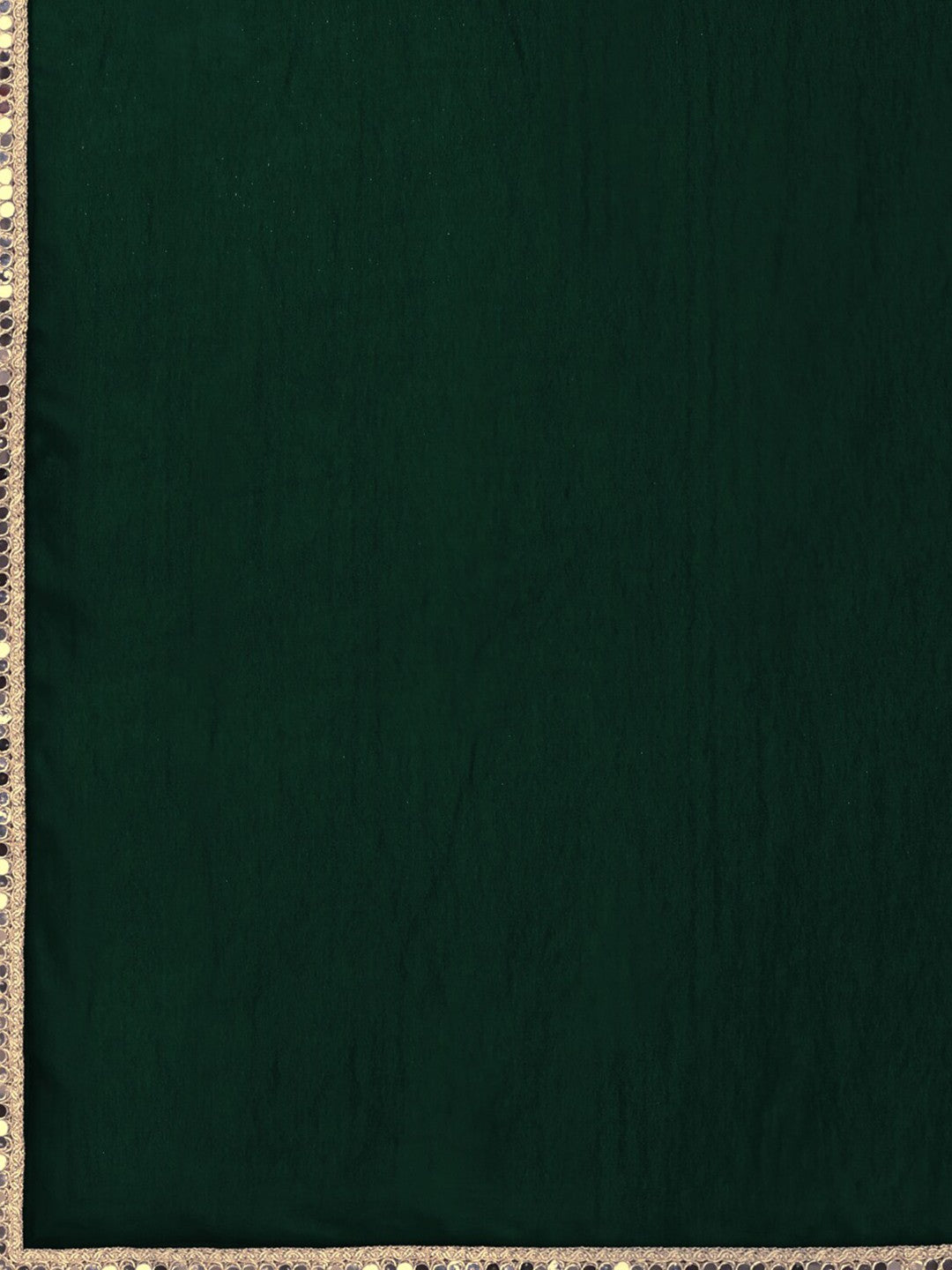 shining rangoli satin silk solid with beautiful sequned embellished lace border saree