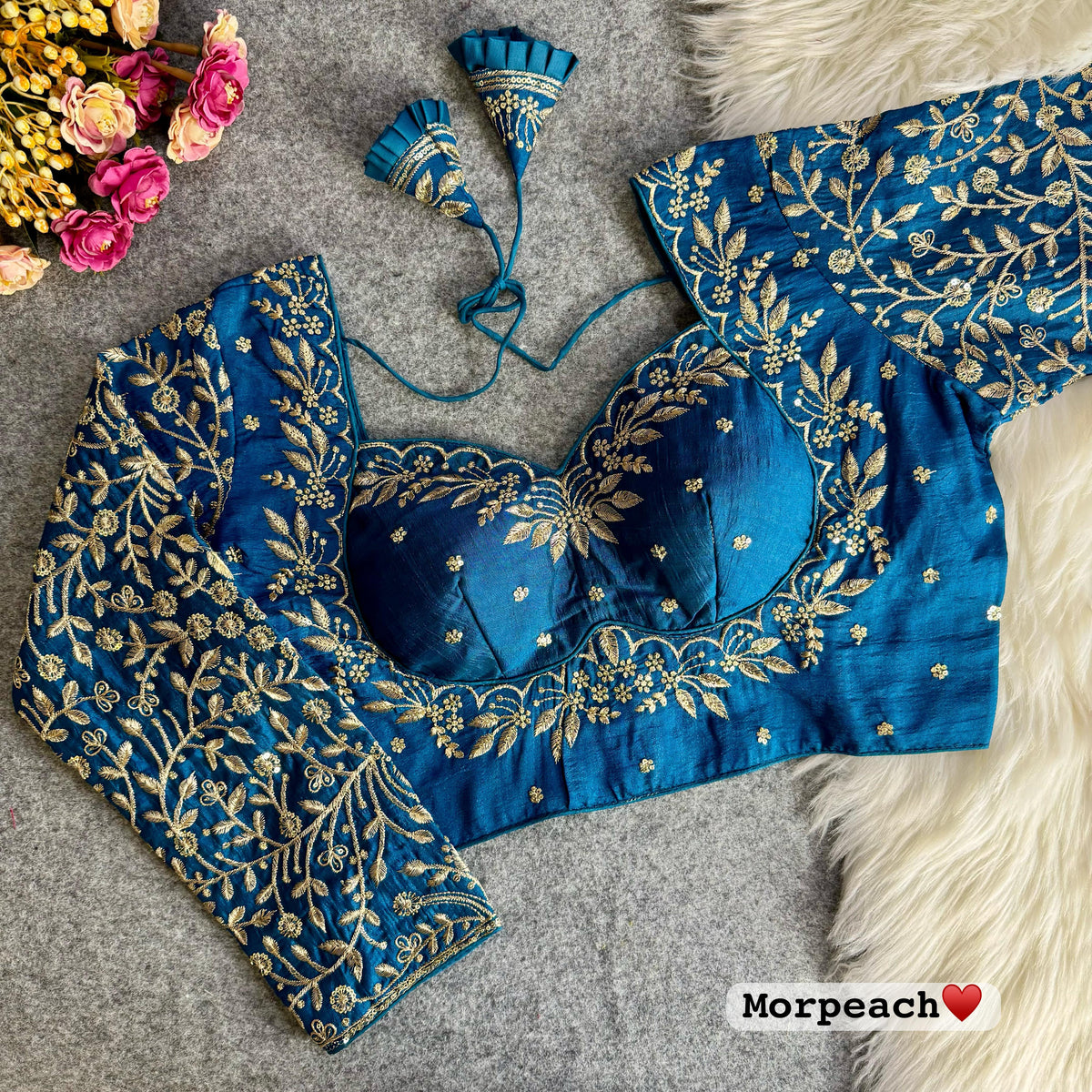 Royal Mumtaz Style Bridal Blouse Long Sleeve Stiched Wedding Special Blouse