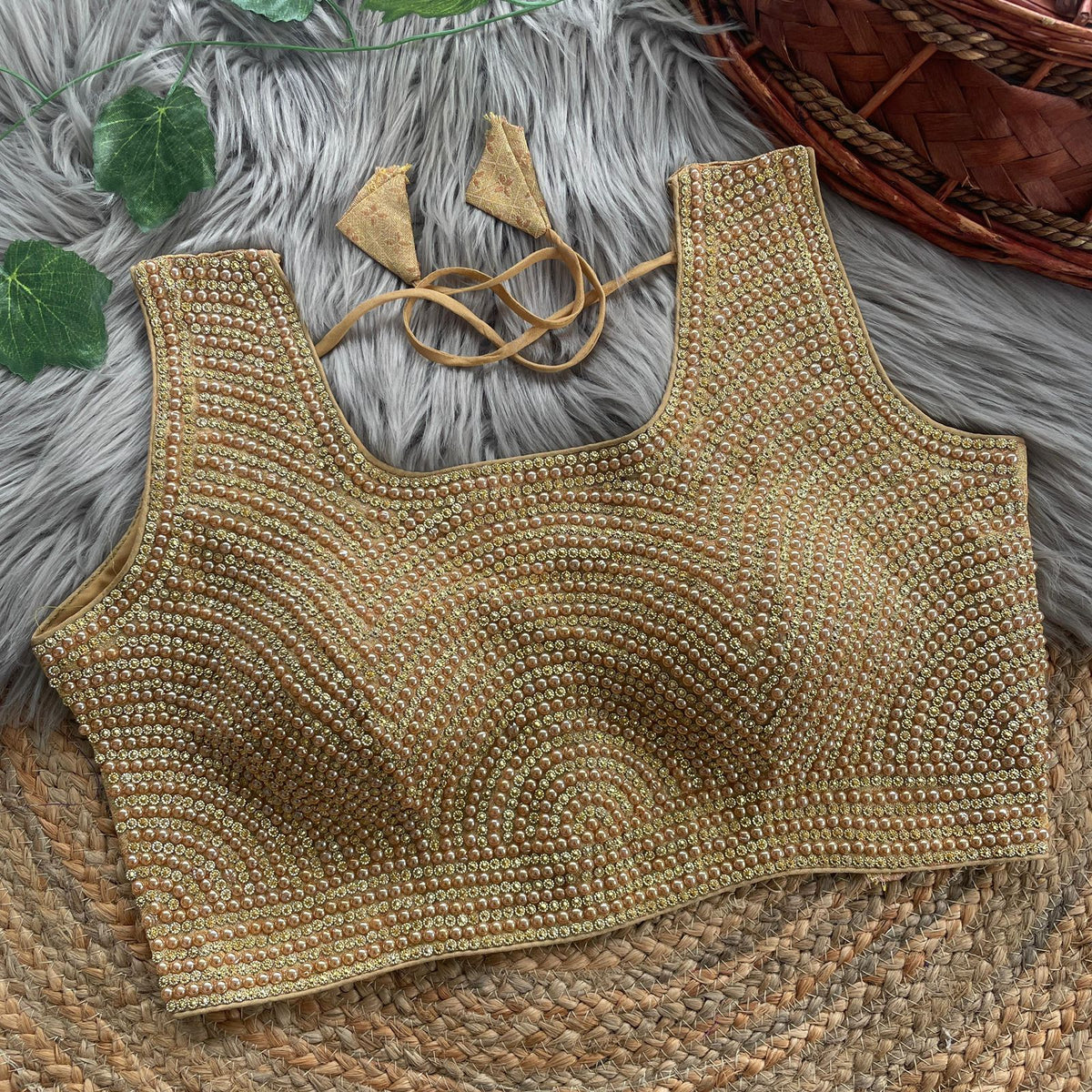 Presenting New Handcrafted Blouse Ready To Wear