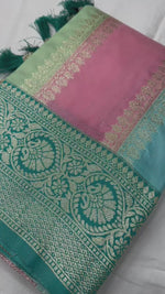 Timeless Rama Green Banarasi Silk Saree A Symphony of Tradition And Elegance